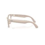 Ray-ban - Skyler - Shiny Chalky Grey W/trans Sapphire Glasses - Grey