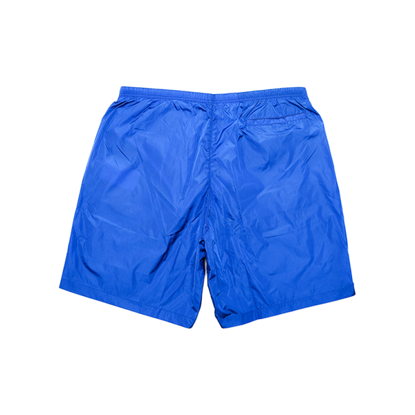 Palm Angels - Curved Logo Swimshort Shorts - White — alternate view