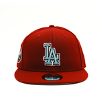 New Era - Los Angeles Dodgers Snapback Hat - Burgundy