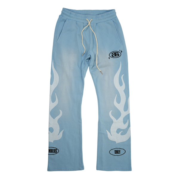 Almost Someday - Members Flare Sweatpants - Blue