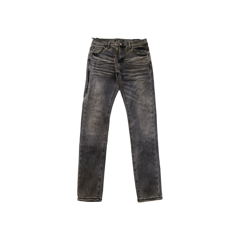 Embellish - David Skinny Grey Wash Pants - Grey