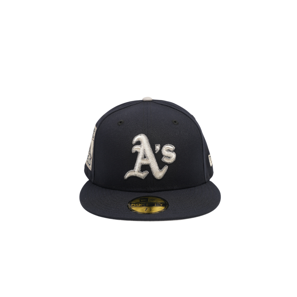 New Era - 5950 Oakland A's - Rickey Navy Fitted Hat - Navy