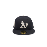 New Era - 5950 Oakland A's - Rickey Navy Fitted Hat - Navy