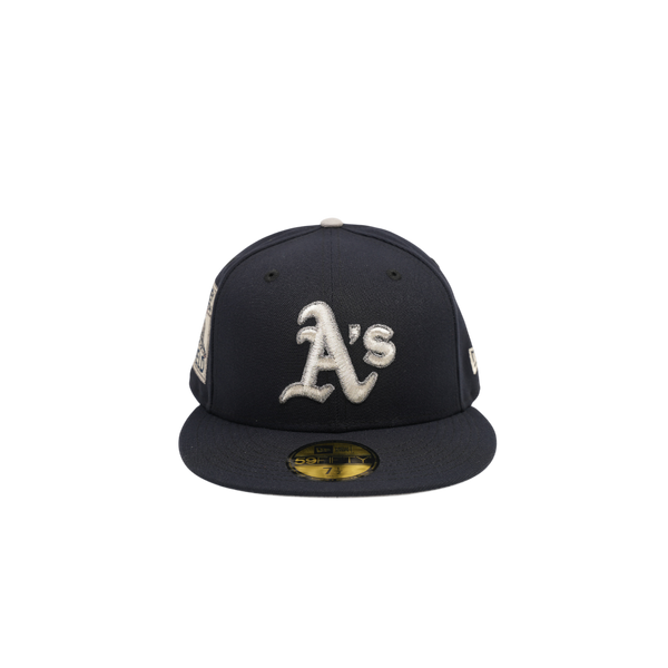 New Era - 5950 Oakland A's - Rickey Navy Fitted Hat - Navy