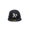New Era - 5950 Oakland A's - Rickey Navy Fitted Hat - Navy