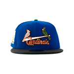 New Era - 5950 Stlcarco - Blueazdkgraphkelly Fitted Hat - Blue