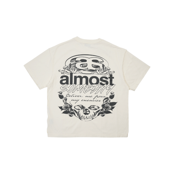 Almost Someday - Enemies Tee - Cream — alternate view