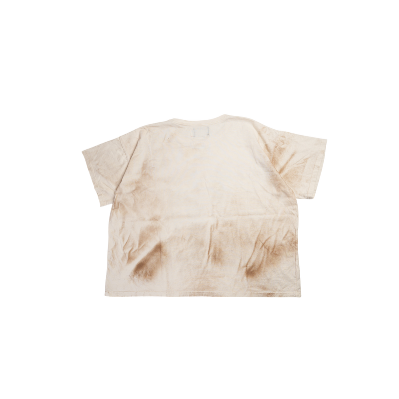 Forever Hungry - Designer Cross Tee - Cream