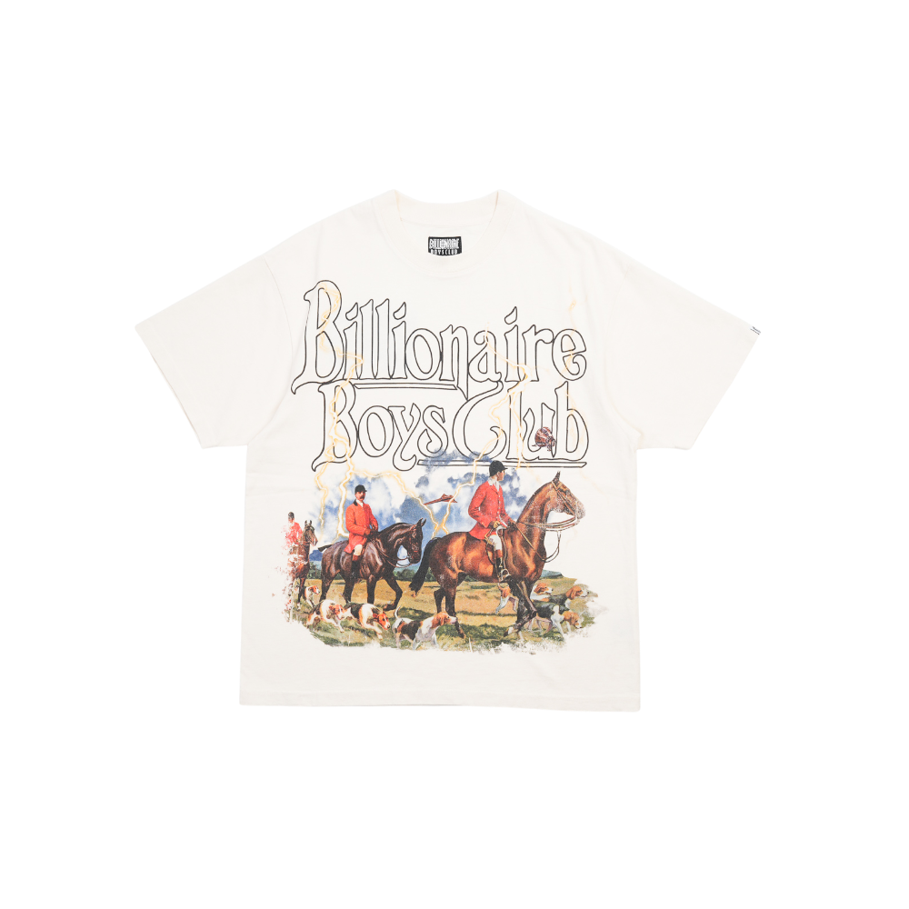 Billionaire Boys Club - BBC - Lightning Ss Knit Tee - White