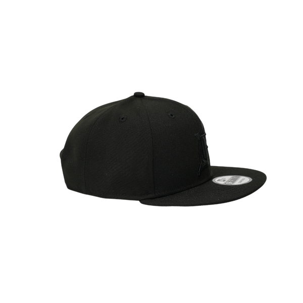 New Era - Florida Marlins - Black / Black - 950 Snapback Hat - Black — alternate view
