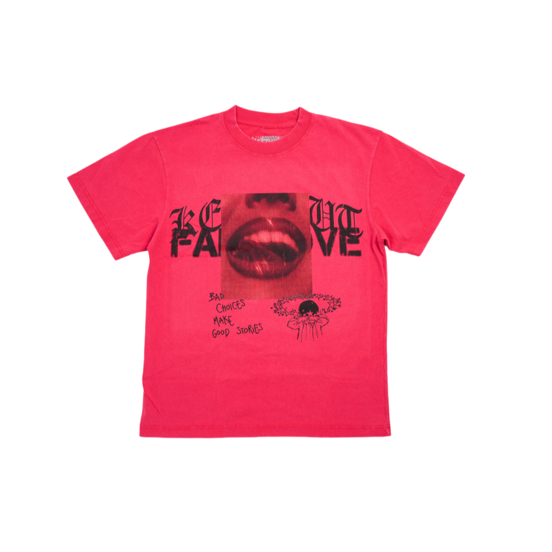 Keep Out Fake Love - Kofl - So Free T-shirt - Red