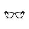 Ray-ban - Wayfarer - Matte Black W/trans Grey Glasses - Black