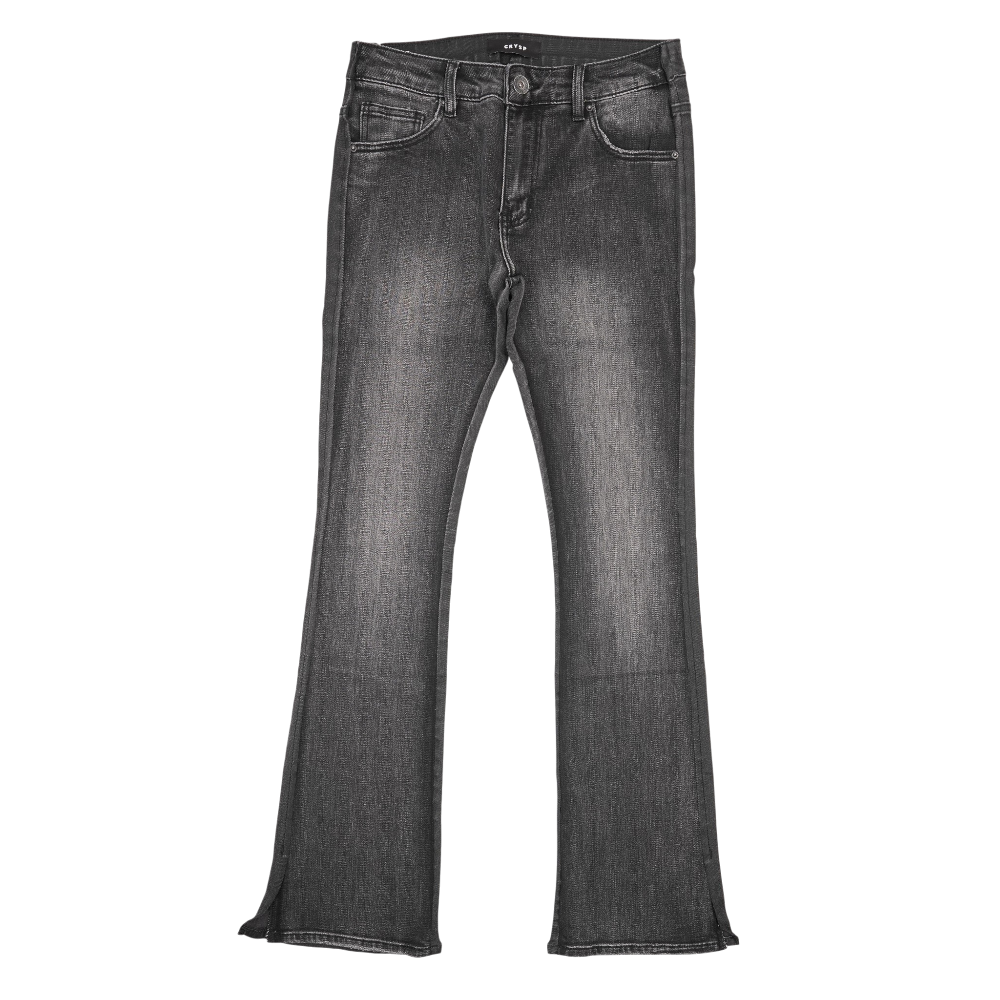Crysp Denim - Arch Flare Denim - Grey