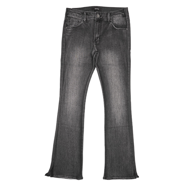 Crysp Denim - Arch Flare Denim - Grey