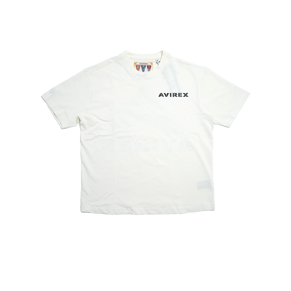 Avirex - Stacked a Tee - White