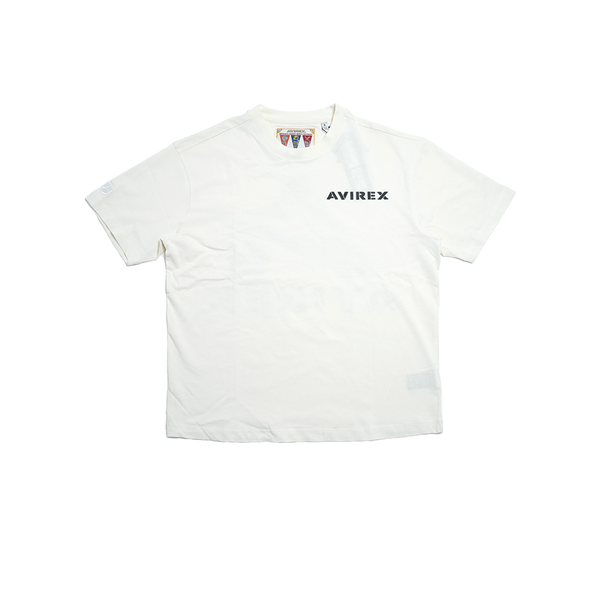 Avirex - Stacked A Tee Short Sleeve Graphic Tee - White