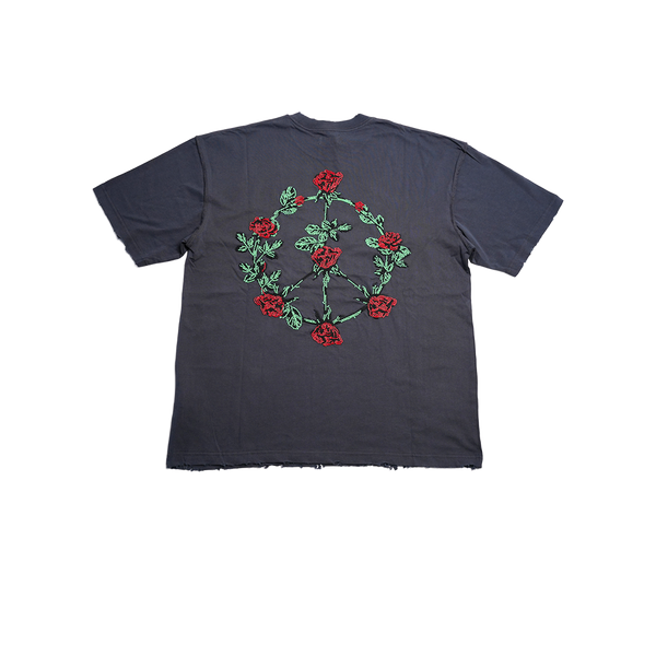 Bldg4 - Collosseo Ss Knit Tee - Charcoal — alternate view