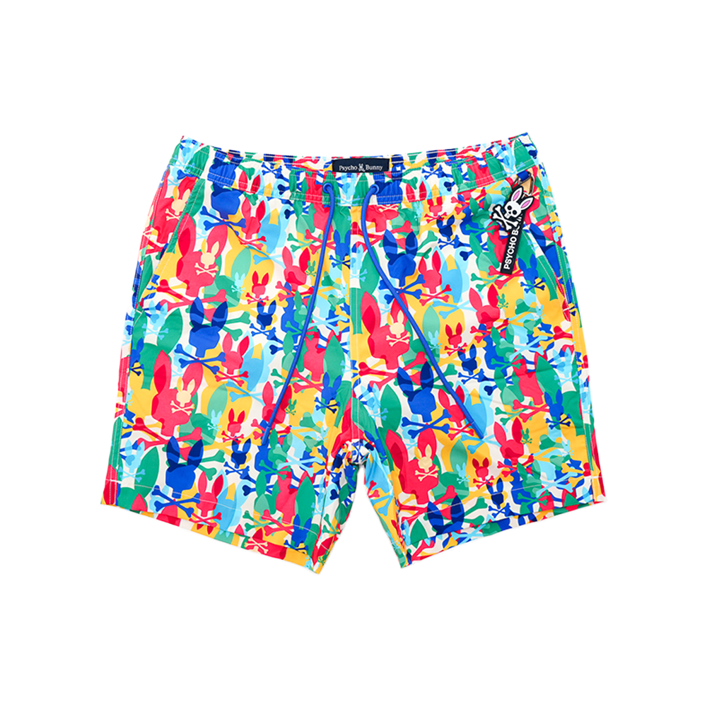 Psycho Bunny - Tanner Swim Trunk - Multi Shorts