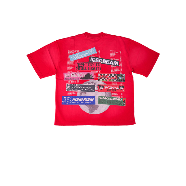 Ice Cream - Bumper Tee - Multicolor — alternate view