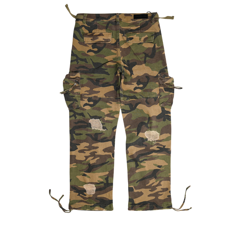 Embellish - Patch Baggy Cargo Pants - Multicolor