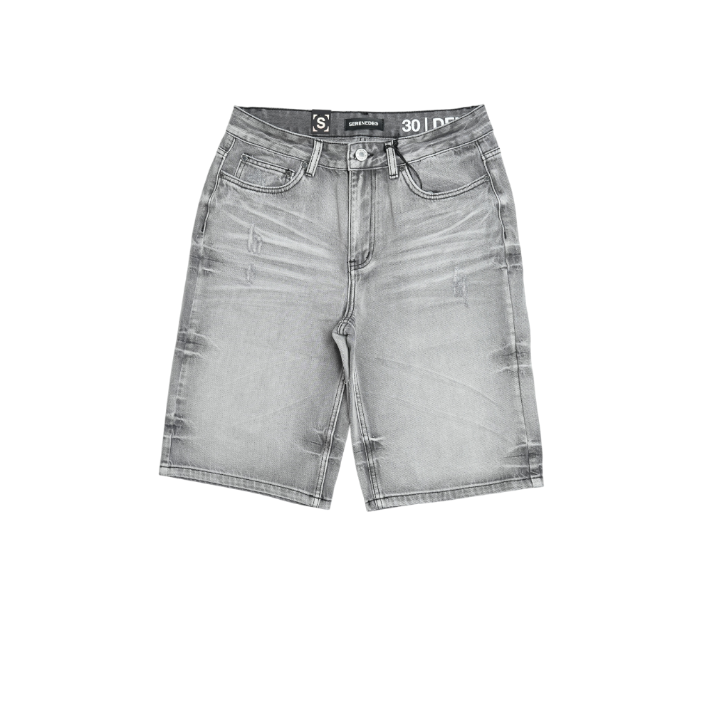 Serenede - Titan Denim Shorts - Grey