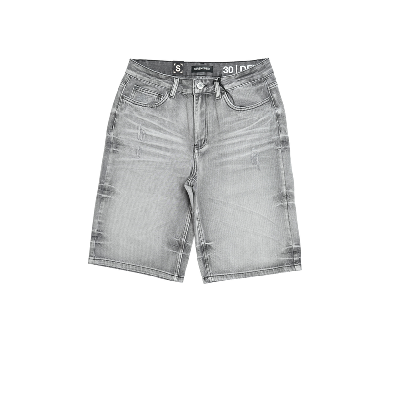 Serenede - Titan Denim Shorts - Grey