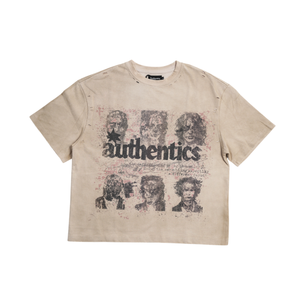 Authentics - Insane Tee Washed - Grey