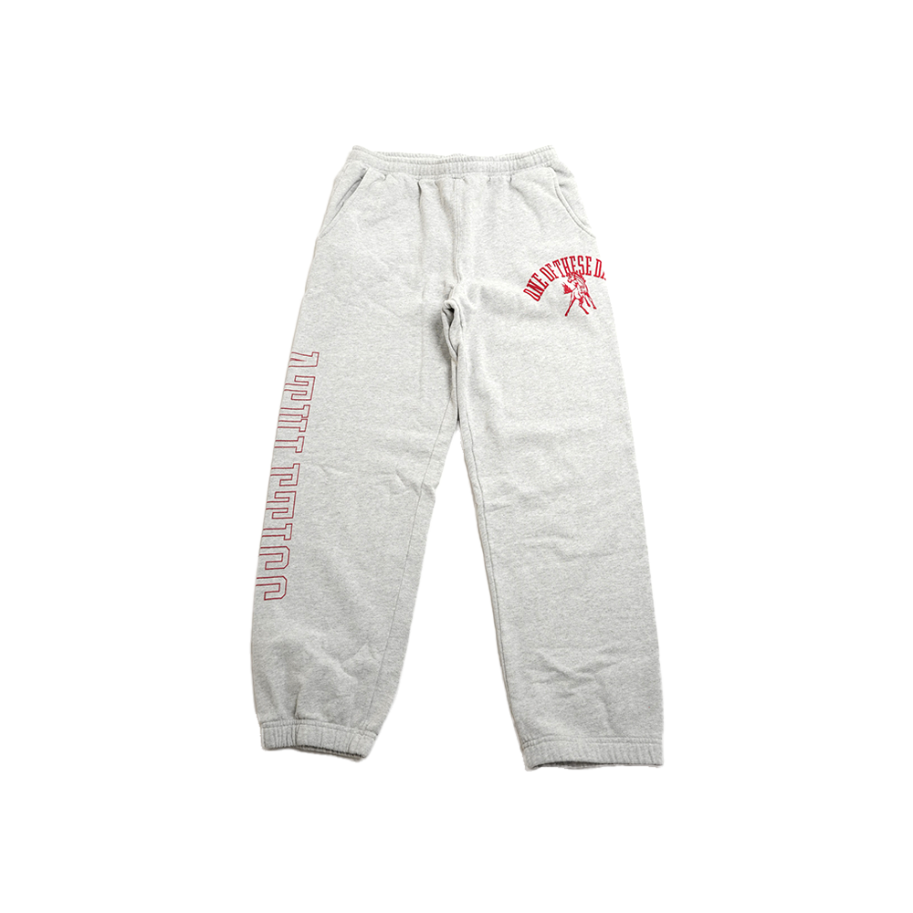One of These Days - Mustang Athletics Sweatpant Pants - White