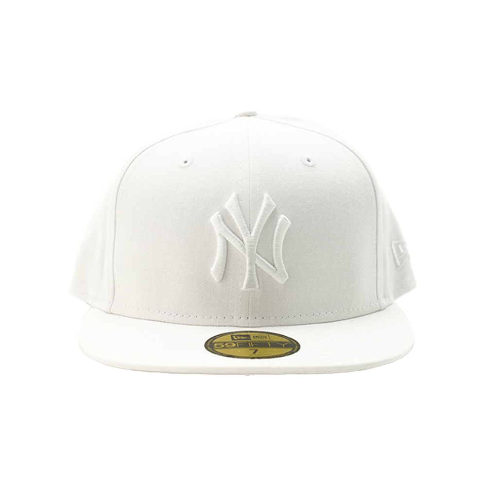 New Era - Mlb Basic 5950 Neyyan White Fitted Hat - White