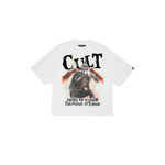 Cult of Individuality - Rock Star by Choice Boxy Oversized Fit Tee - White