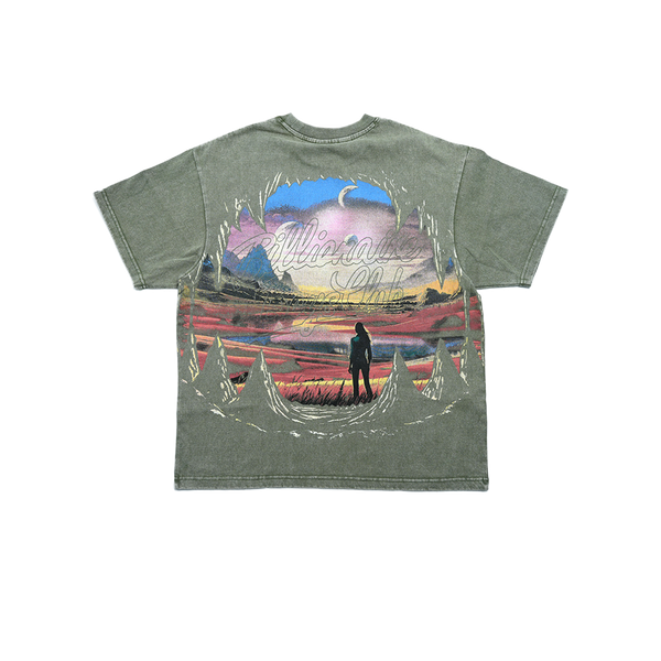 Billionaire Boys Club - Bb Abyss Ss Knit (boxy Fit) Tee - Olive — alternate view