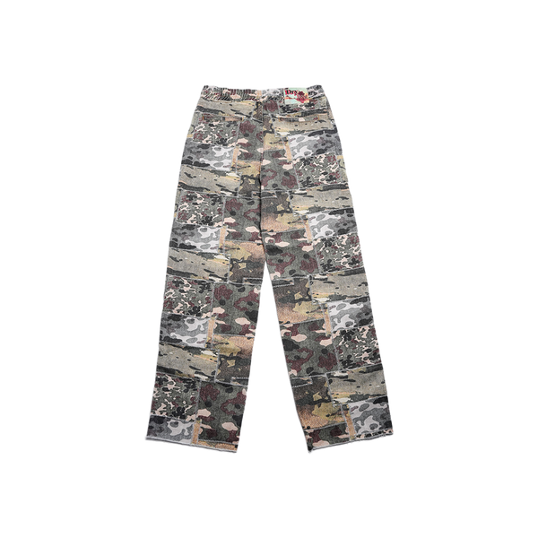 Dry Rot - Stitch Camo Pants - Multicolor — alternate view