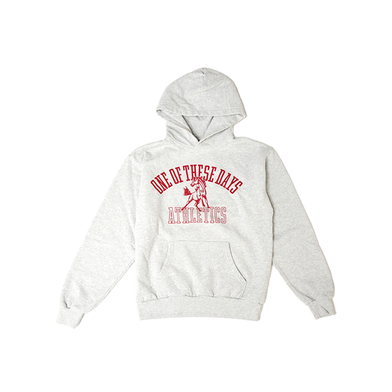 One of These Days - Mustang Athletics Pullover Hoodie - Black