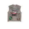 Duaa - So Cal Cutoff Tee - Grey