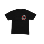 Anti Social Social Club - Assc - Embroidered Rose Kkotch Tee - Black