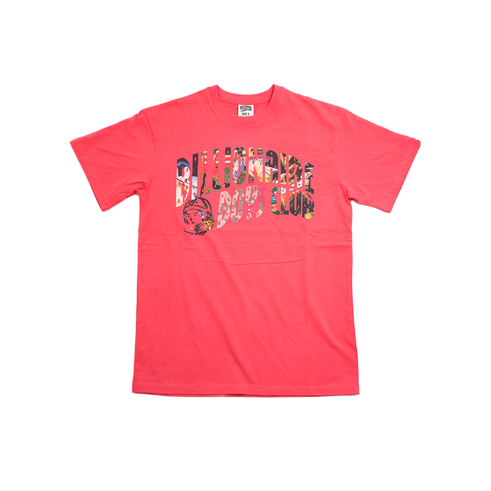 Billionaire Boys Club - Bb Curve Collage Ss Tee - Rose