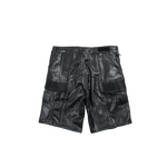 Embellish - Leather Biker Shorts - Black