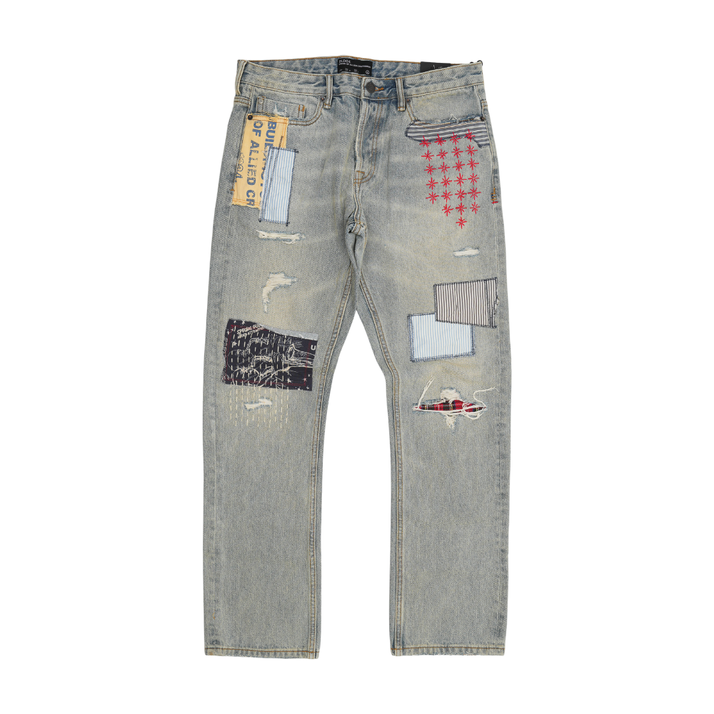 Bldg4 - Tri State Jean Pants - Blue