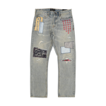 Bldg4 - Tri State Jean Pants - Blue