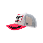 Cult of Individuality - All Over Mesh Trucker Snapback Hat - White