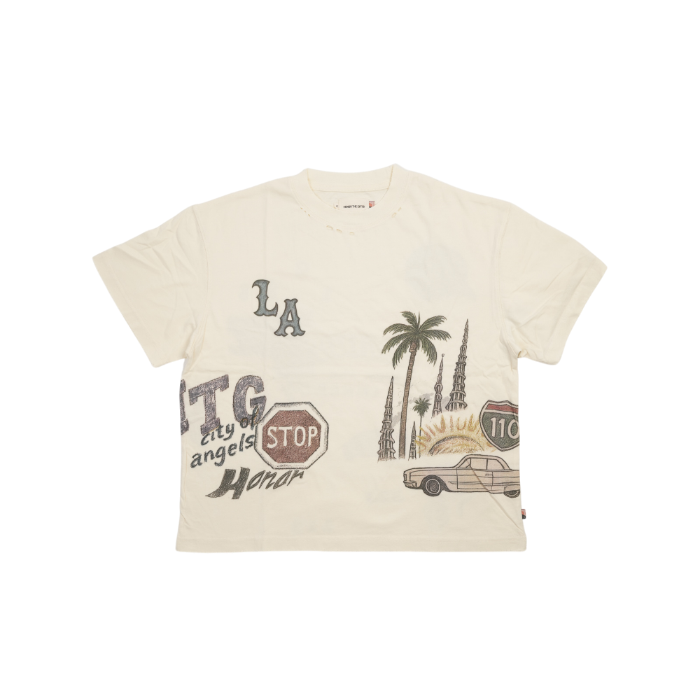 Honor the Gift - Htg - All Over Los Angeles Tee - Multicolor