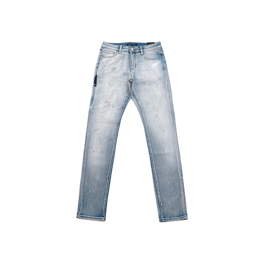 Embellish - David Skinny - Bleach Blue Pants - Blue