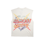 Almost Someday - Showtime Cut Off Tee - Cream