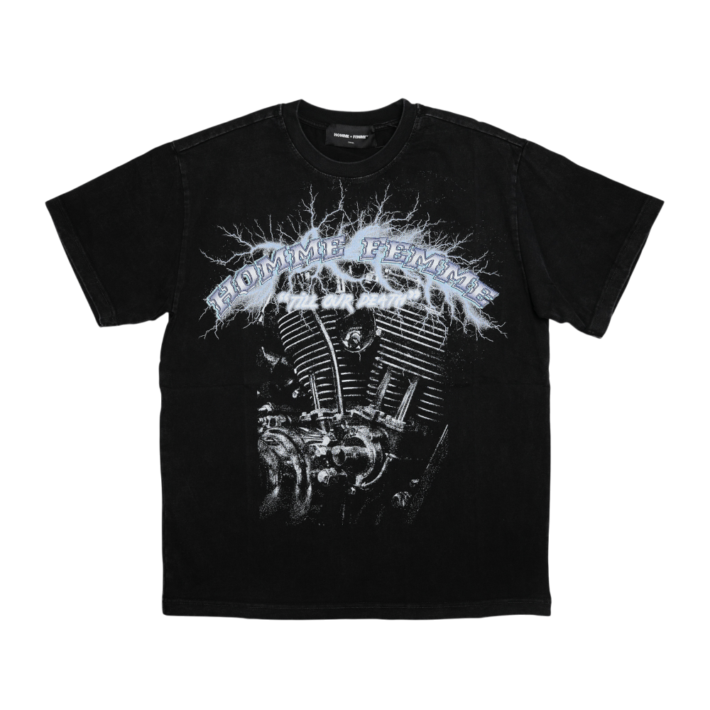 Homme + Femme - Bloodlines Tee - Black
