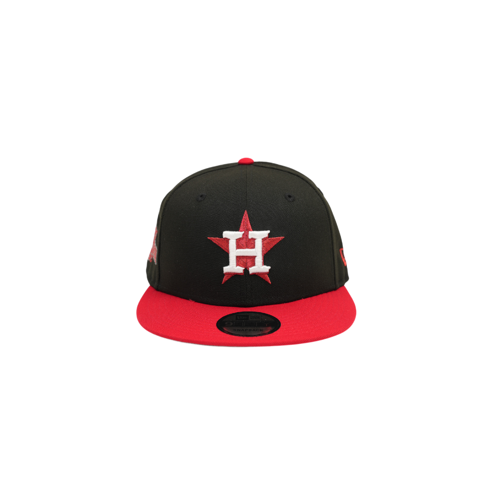 New Era - 950 Houston Astros 05ws - Blkscarlet Snapback Hat - Multicolor