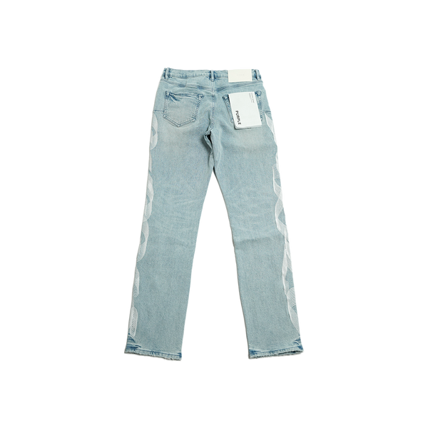 Purple Brand - Embroidery Logo Denim - Black — alternate view