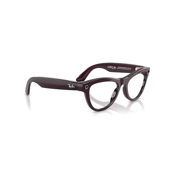 Ray-ban - Skyler - Shiny Mystic Violet W/trans Amethyst Glasses - Multicolor — alternate view