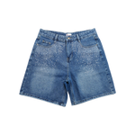 Dry Rot - Stardust Denim Shorts - White