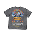 Almost Someday - World Tee - Charcoal