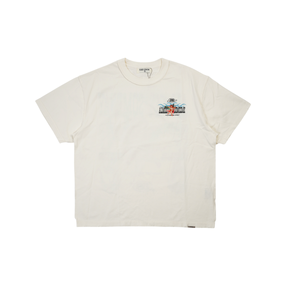 Almost Someday - Members Tee - Cream